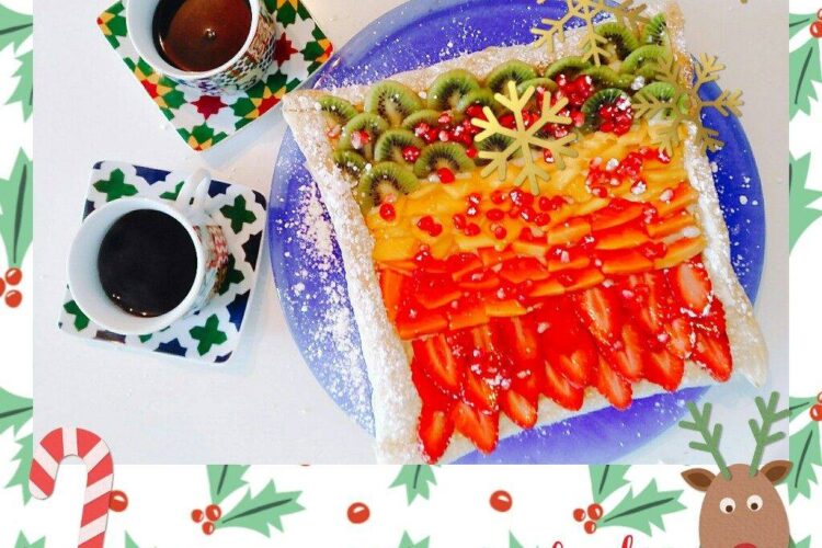 Hojaldre con frutas