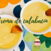 crema de calabacín y patata