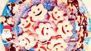galletas de Navidad de mermelada