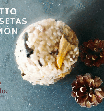 risotto con setas