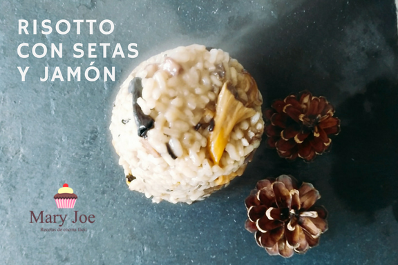 risotto con setas