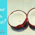 cómo abrir un coco"