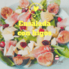 Ensalada con higos y jamónn