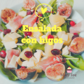 Ensalada con higos y jamónn