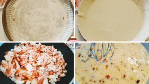 quiche de bacon y queso