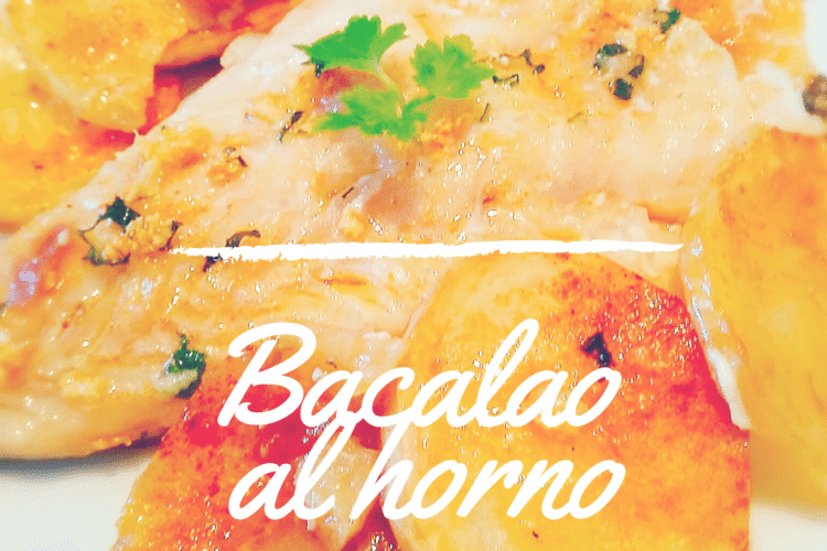 Bacalao al horno receta