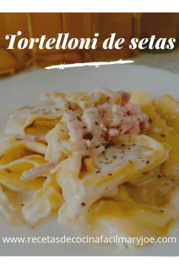 Tortellini de setas