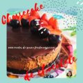Tarta de queso con chocolate