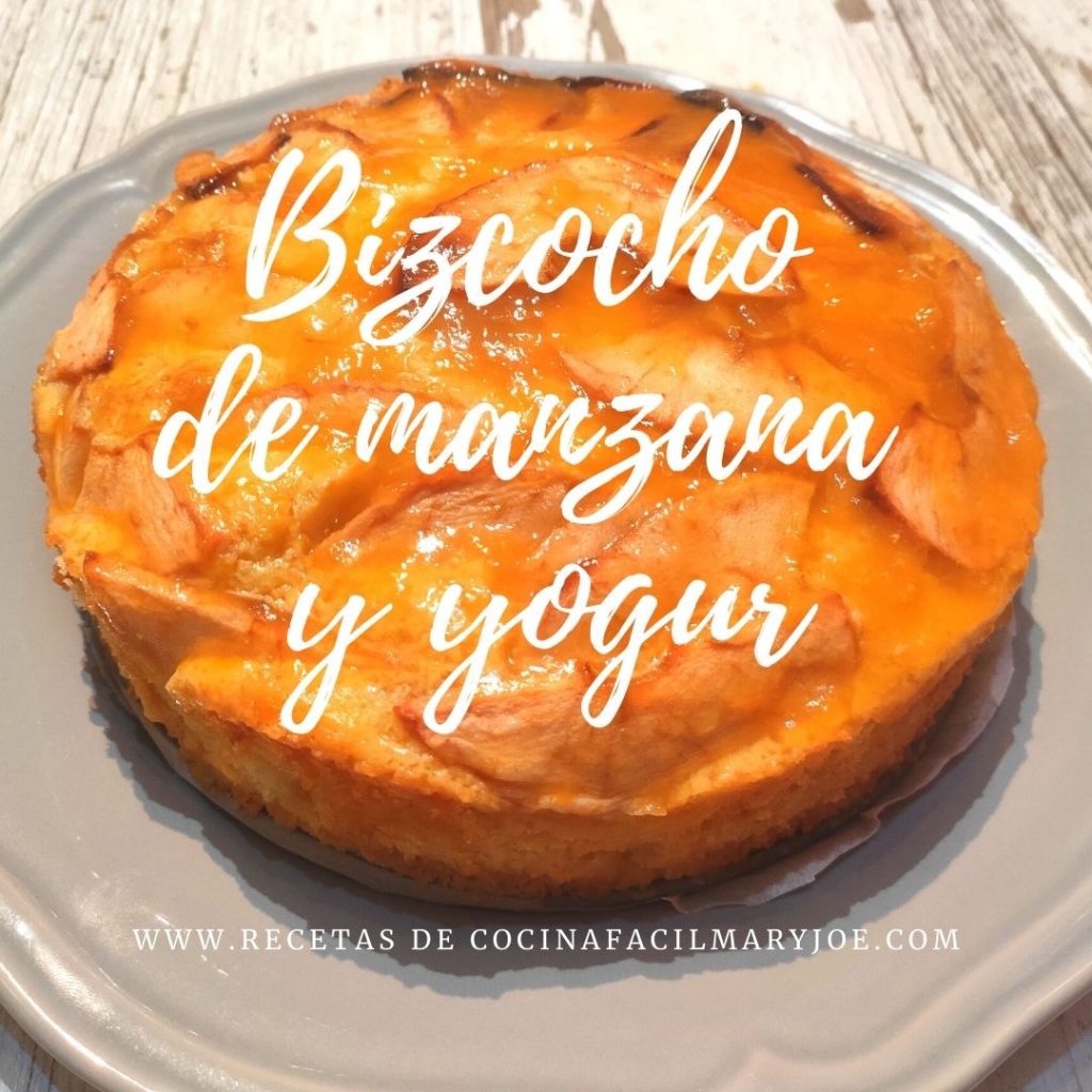 Receta de bizcocho de manzana con yogur