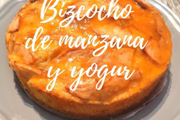 Receta de bizcocho de manzana con yogur
